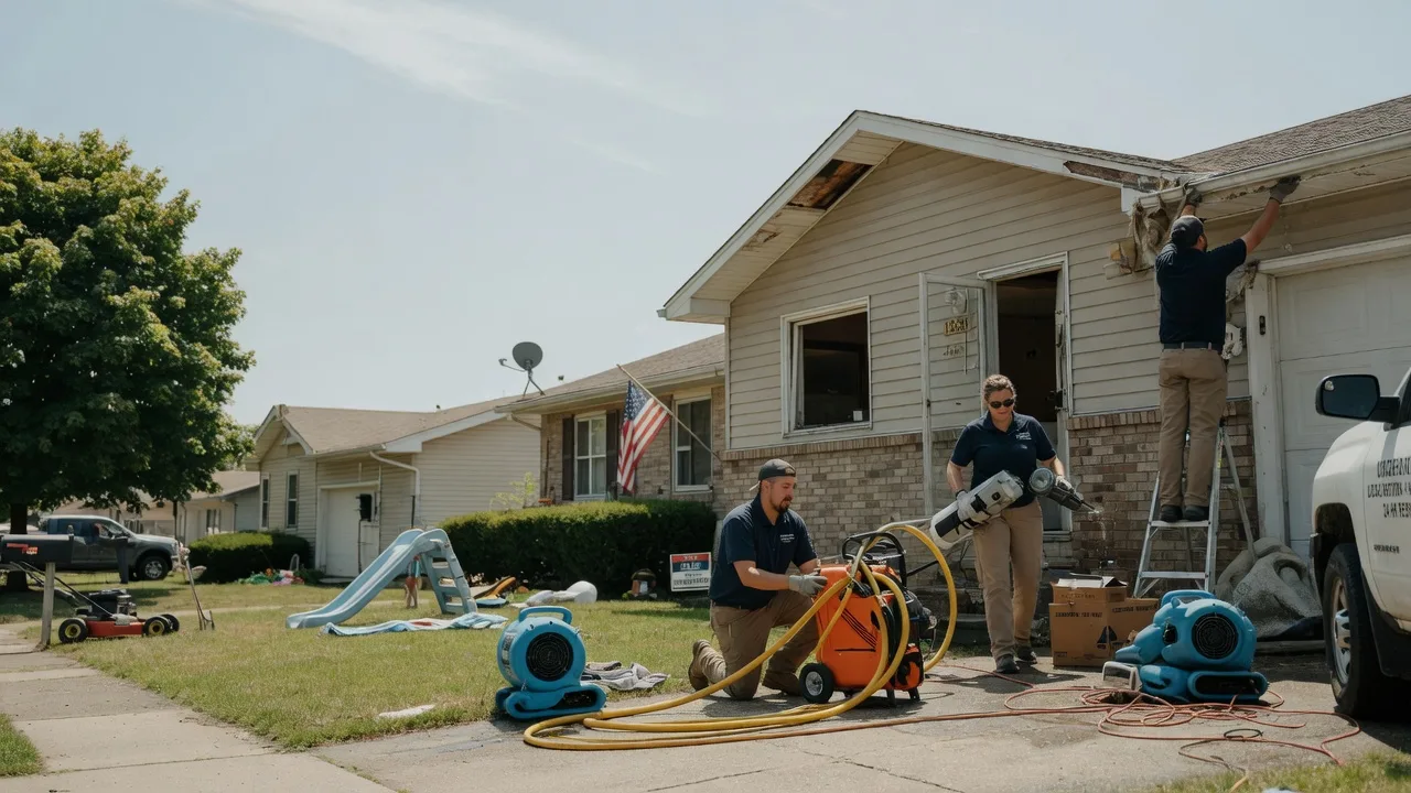 Water Damage Restoration in Paradise, KS near me